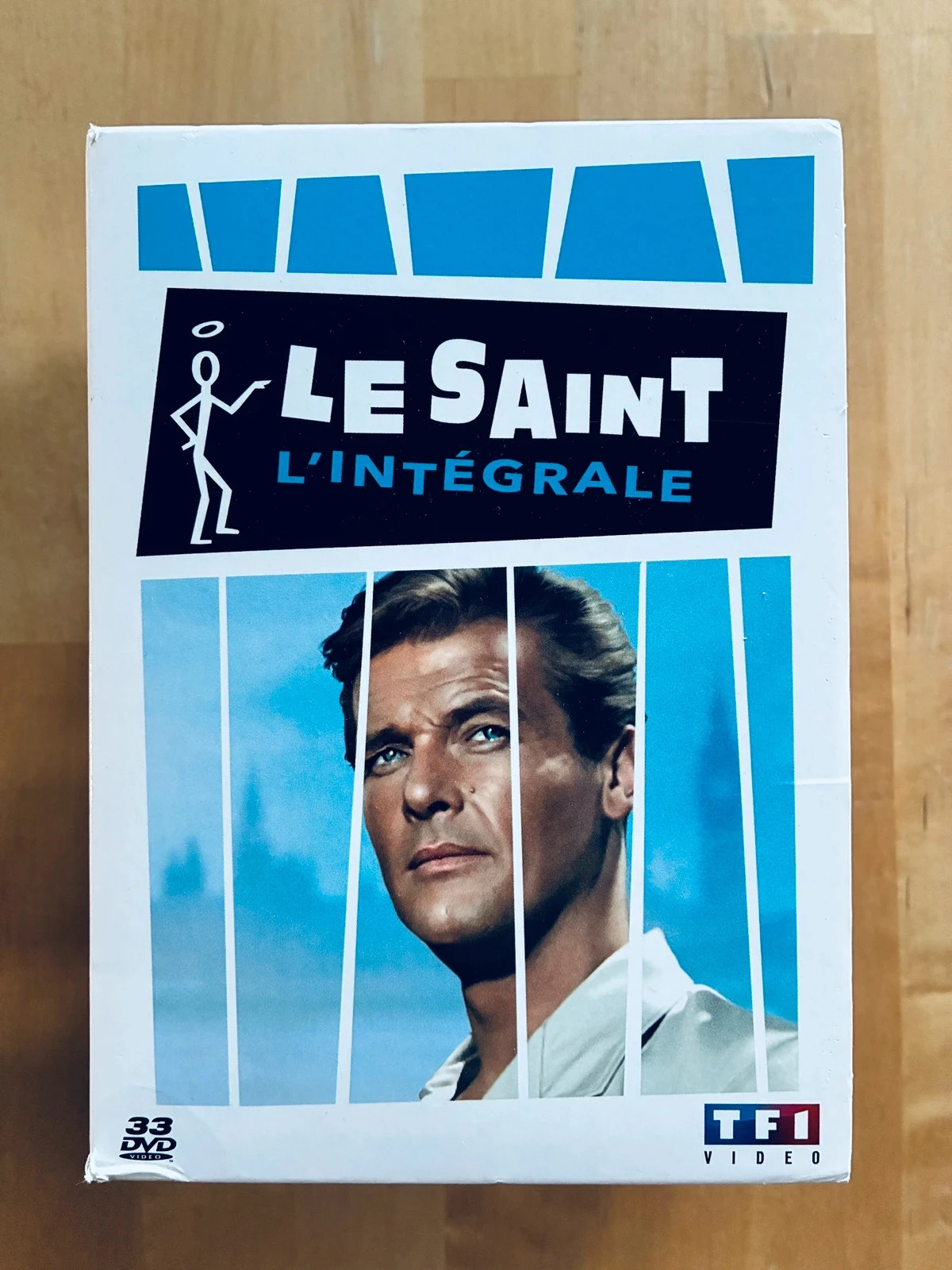 Coffret 33 DVD intégrale série La Saint Roger Moore.